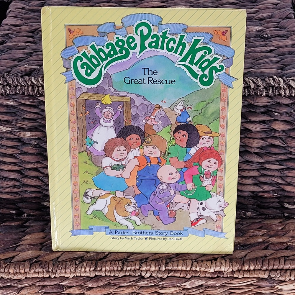 Vintage 1984 Cabbage Patch Kids The Great Rescue Hardcover retro nostalgia